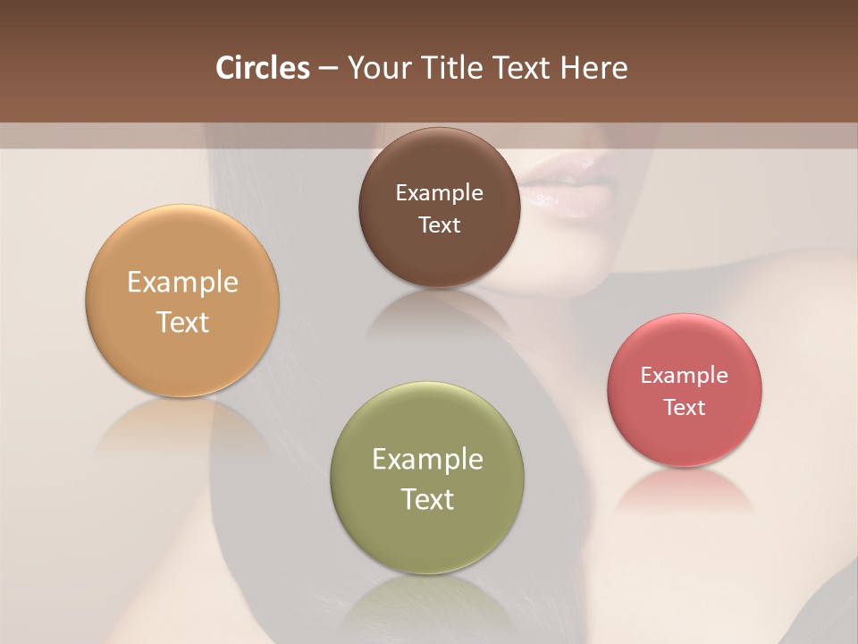 Glossy Hair PowerPoint Template