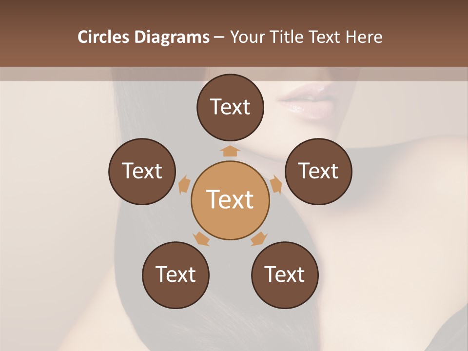 Glossy Hair PowerPoint Template