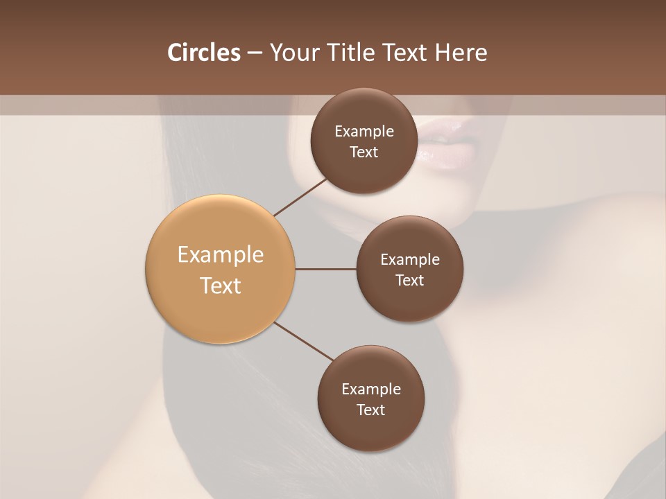 Glossy Hair PowerPoint Template