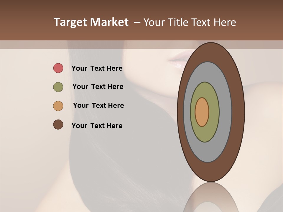 Glossy Hair PowerPoint Template