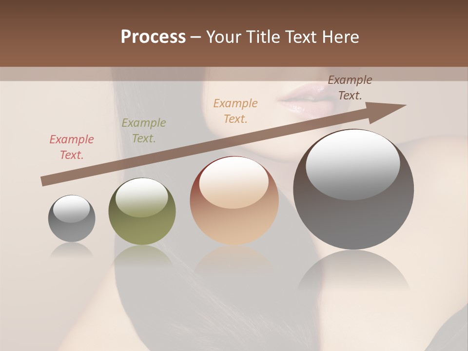 Glossy Hair PowerPoint Template