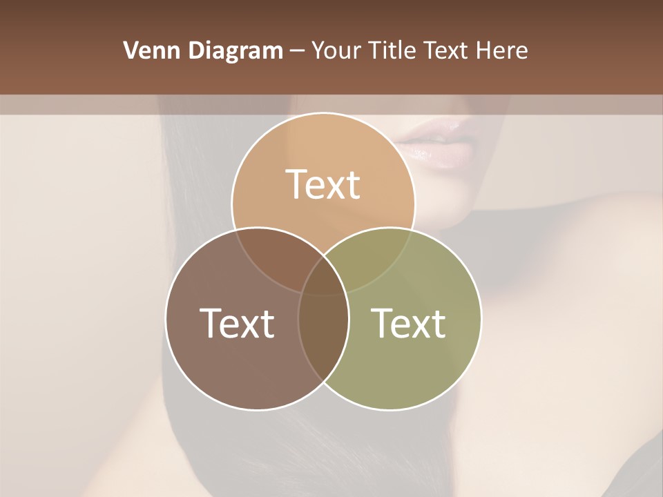 Glossy Hair PowerPoint Template