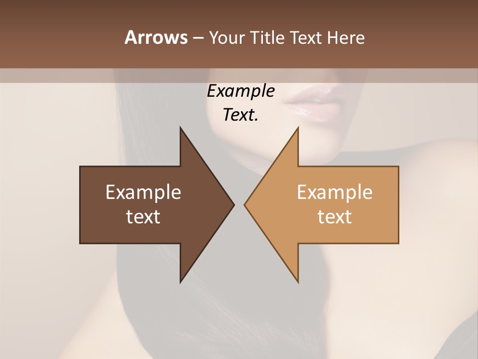 Glossy Hair PowerPoint Template