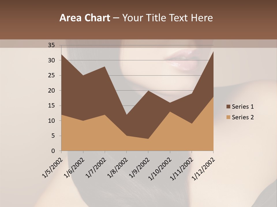 Glossy Hair PowerPoint Template