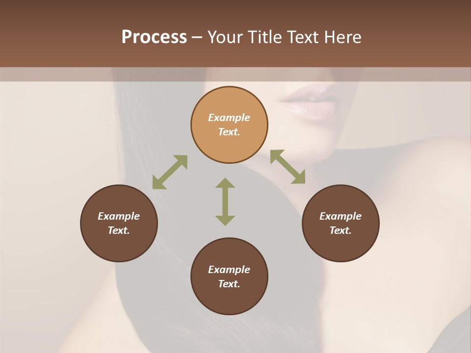 Glossy Hair PowerPoint Template