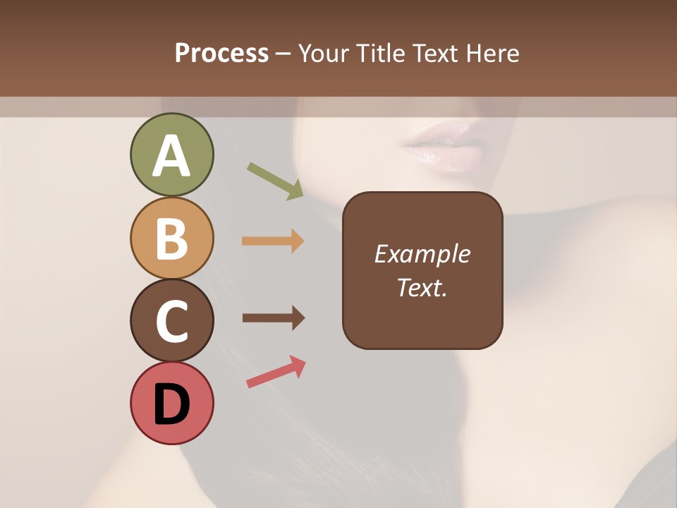 Glossy Hair PowerPoint Template