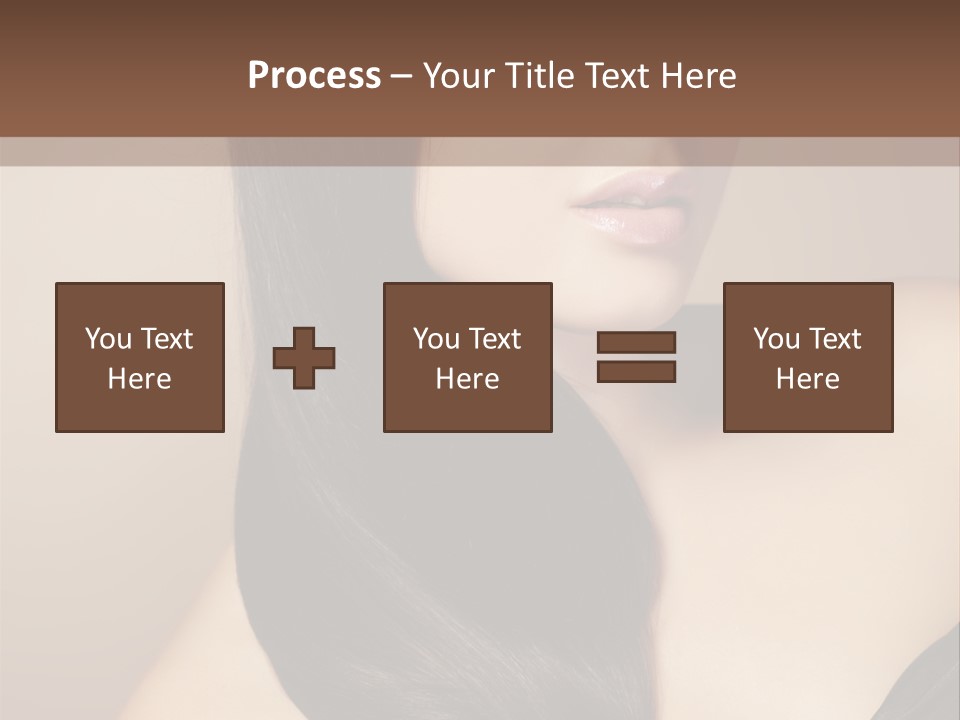 Glossy Hair PowerPoint Template