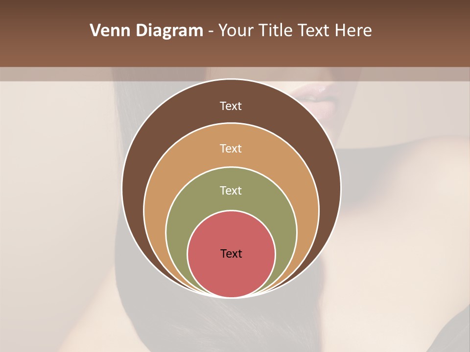 Glossy Hair PowerPoint Template