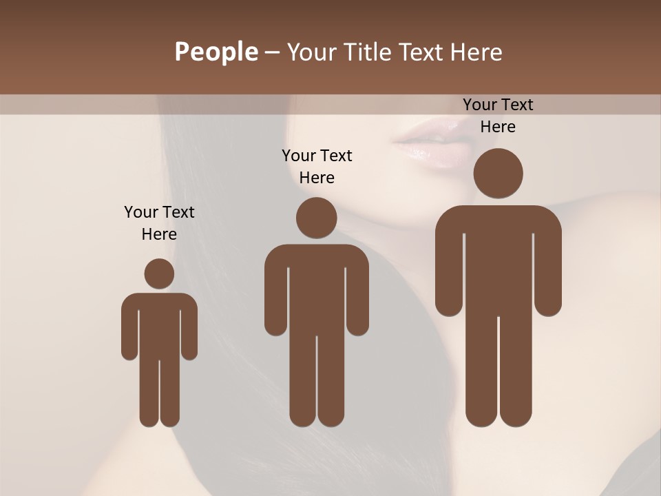 Glossy Hair PowerPoint Template
