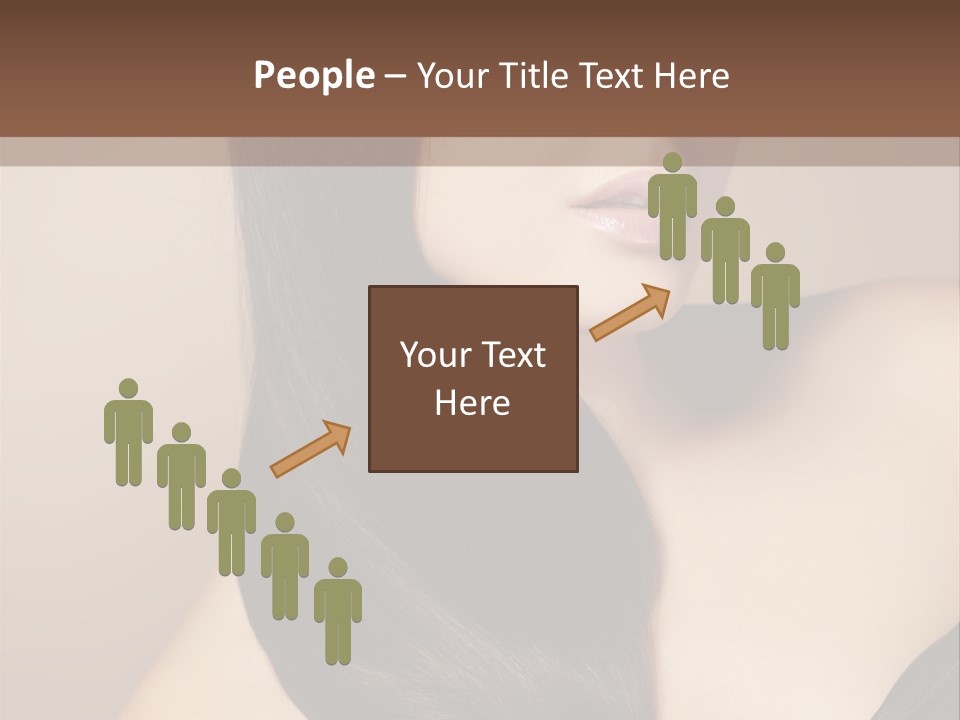 Glossy Hair PowerPoint Template