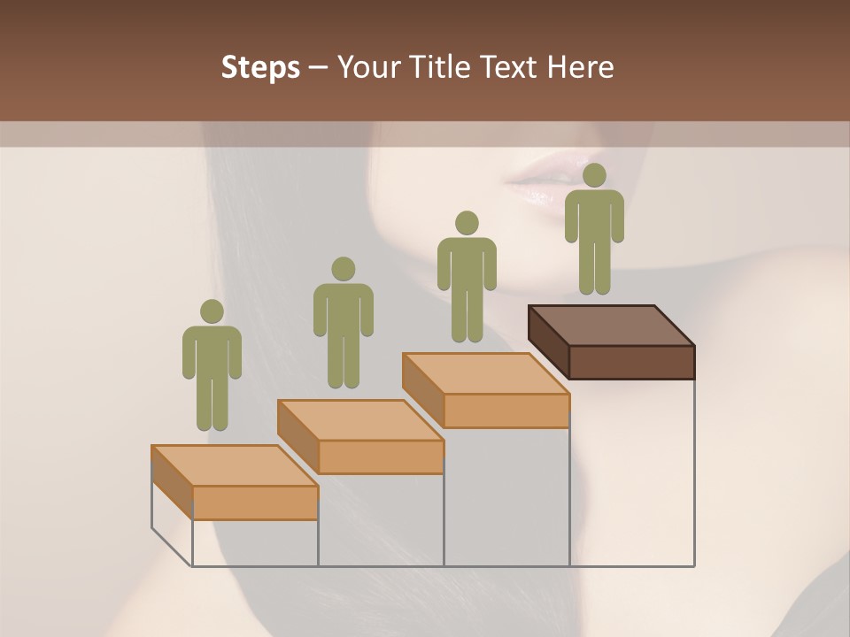 Glossy Hair PowerPoint Template