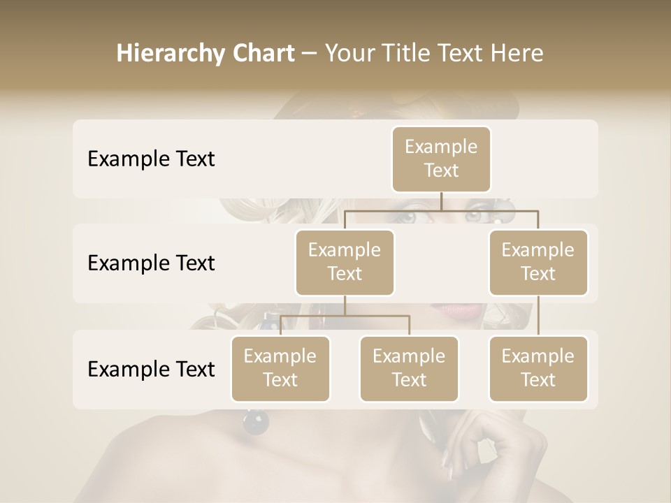 Christmas Tree Hair PowerPoint Template