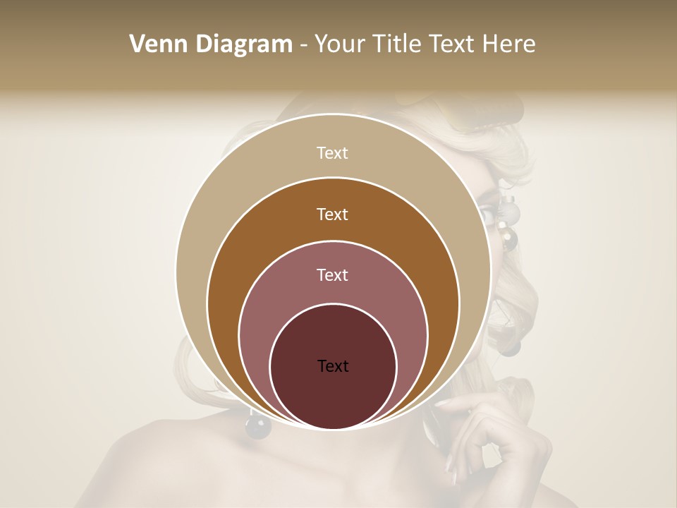 Christmas Tree Hair PowerPoint Template