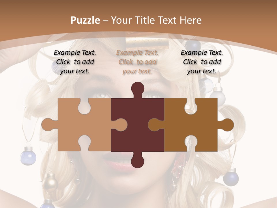 Holiday Hair Styles PowerPoint Template