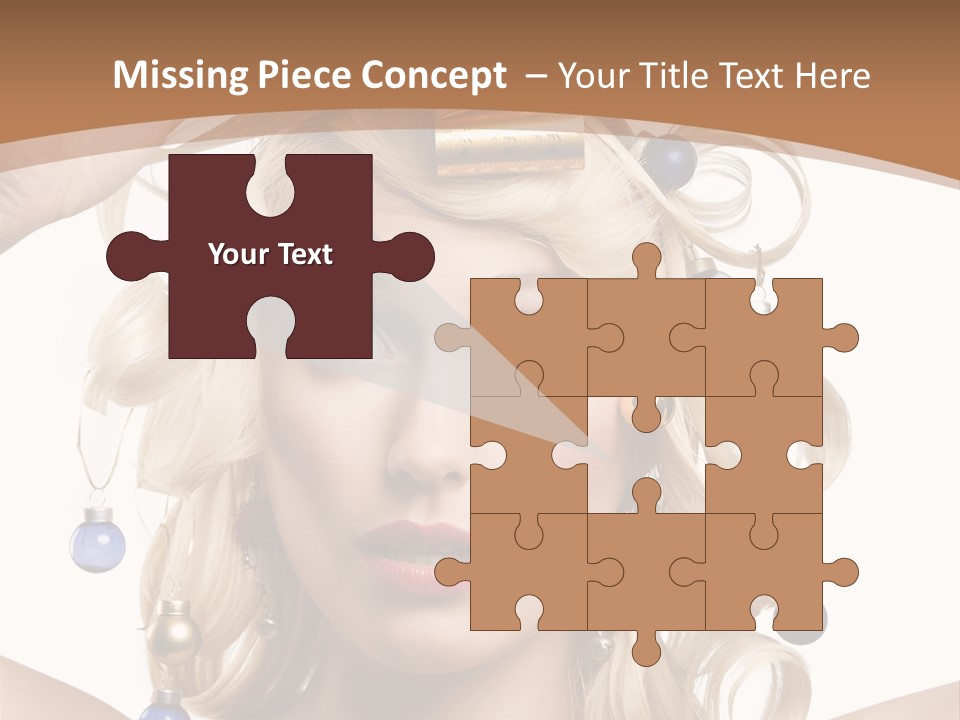 Holiday Hair Styles PowerPoint Template