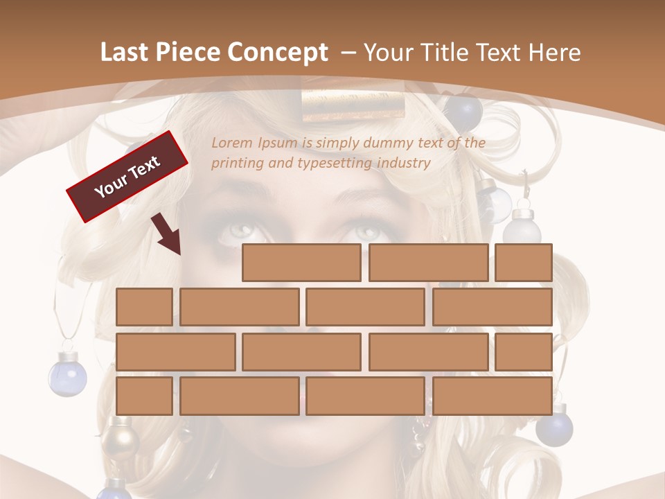 Holiday Hair Styles PowerPoint Template