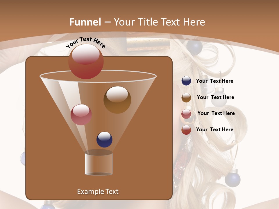 Holiday Hair Styles PowerPoint Template