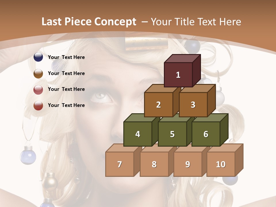 Holiday Hair Styles PowerPoint Template