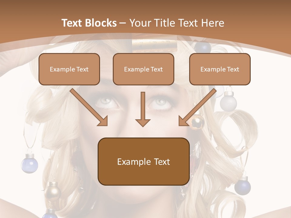 Holiday Hair Styles PowerPoint Template