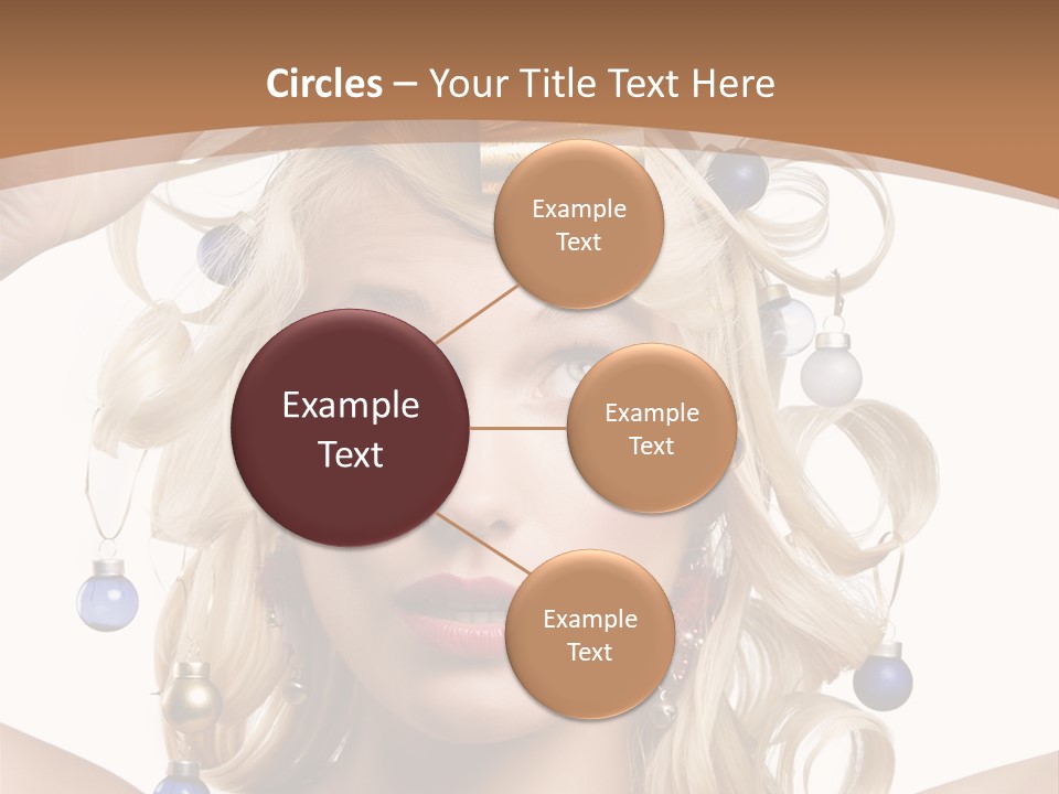 Holiday Hair Styles PowerPoint Template