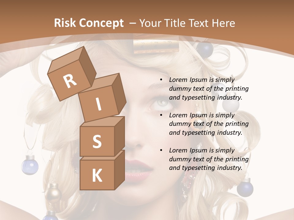 Holiday Hair Styles PowerPoint Template