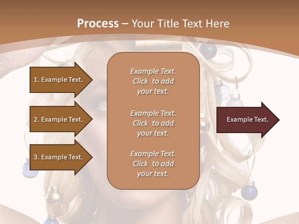 Holiday Hair Styles PowerPoint Template