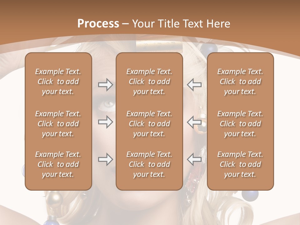 Holiday Hair Styles PowerPoint Template