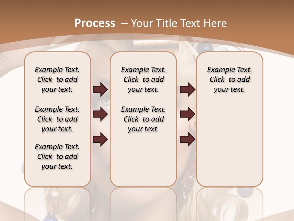 Holiday Hair Styles PowerPoint Template