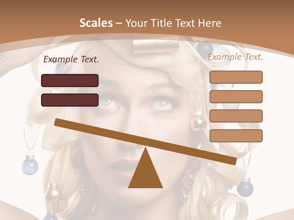 Holiday Hair Styles PowerPoint Template
