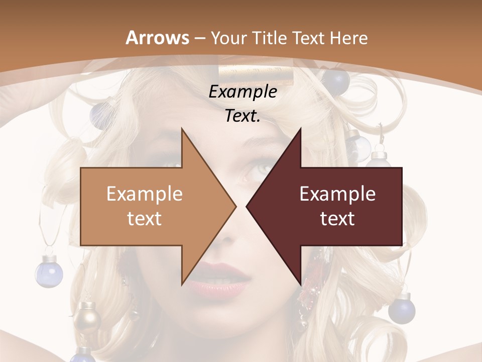 Holiday Hair Styles PowerPoint Template