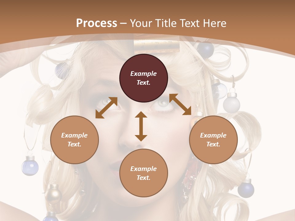 Holiday Hair Styles PowerPoint Template