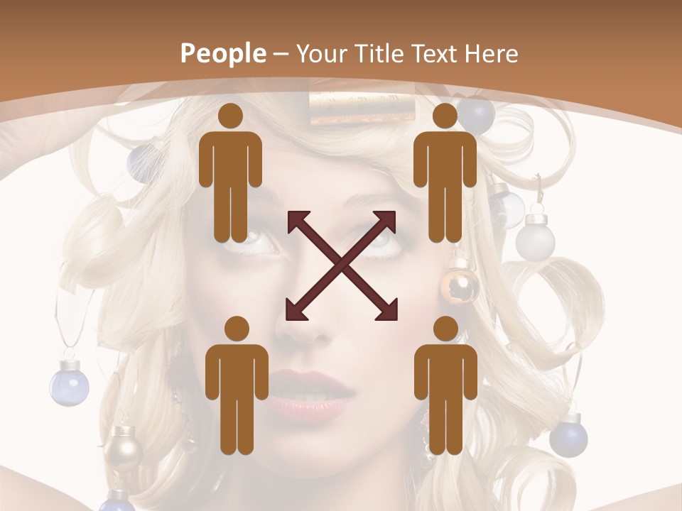 Holiday Hair Styles PowerPoint Template