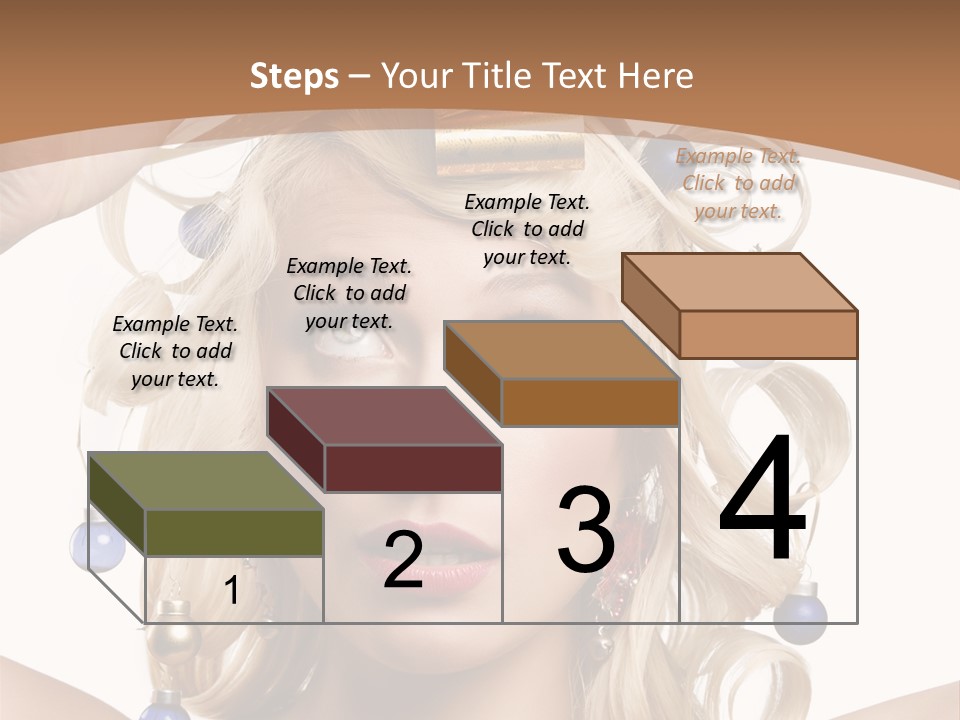 Holiday Hair Styles PowerPoint Template