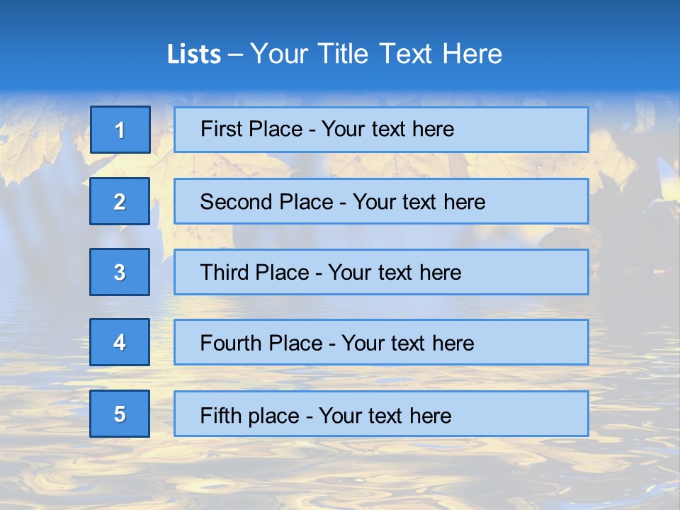 Nature Sky Sunlight PowerPoint Template