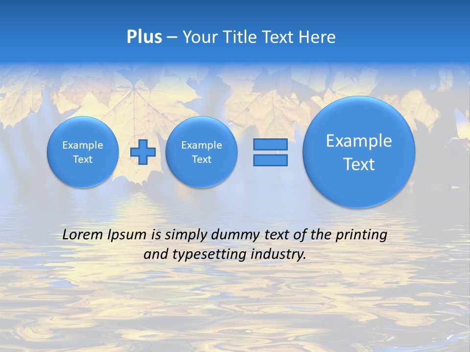 Nature Sky Sunlight PowerPoint Template
