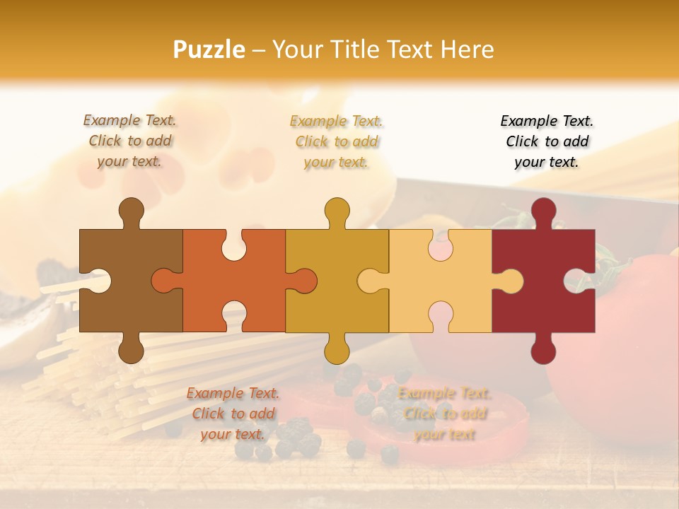 Healthy Sauce Diet PowerPoint Template