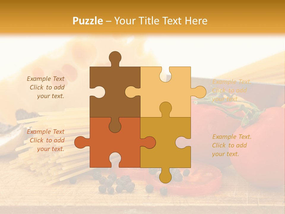 Healthy Sauce Diet PowerPoint Template