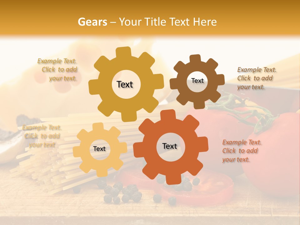 Healthy Sauce Diet PowerPoint Template