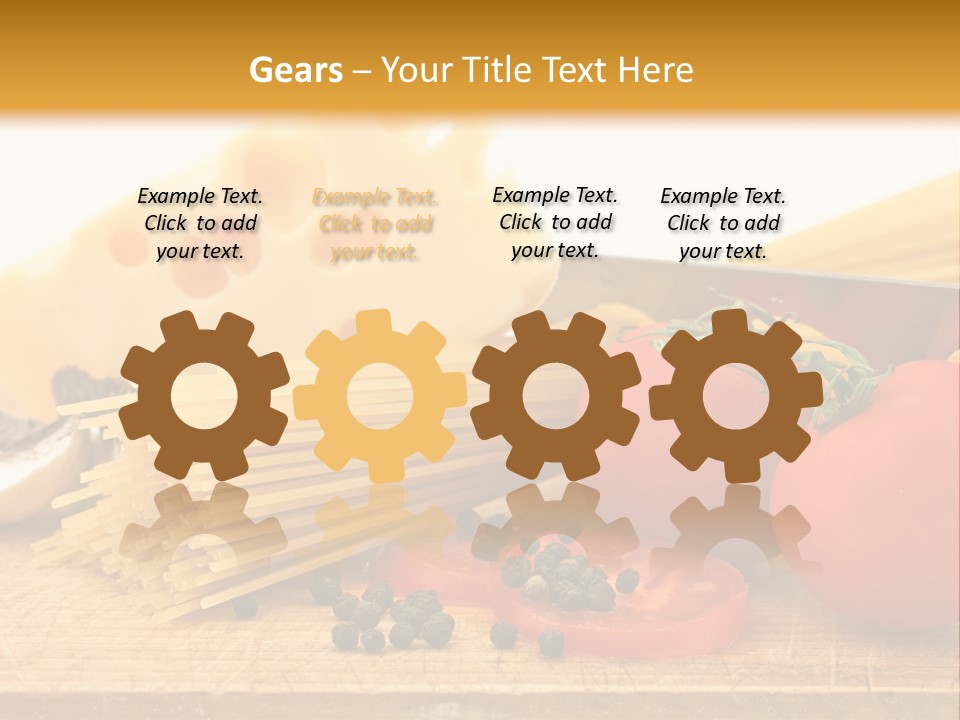 Healthy Sauce Diet PowerPoint Template