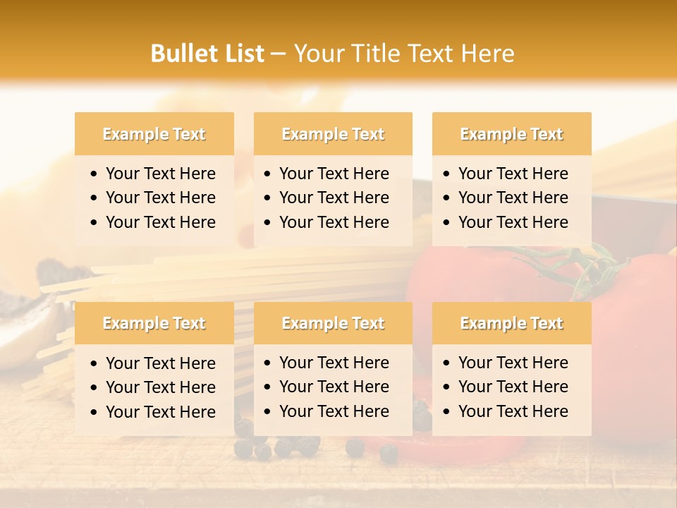 Healthy Sauce Diet PowerPoint Template