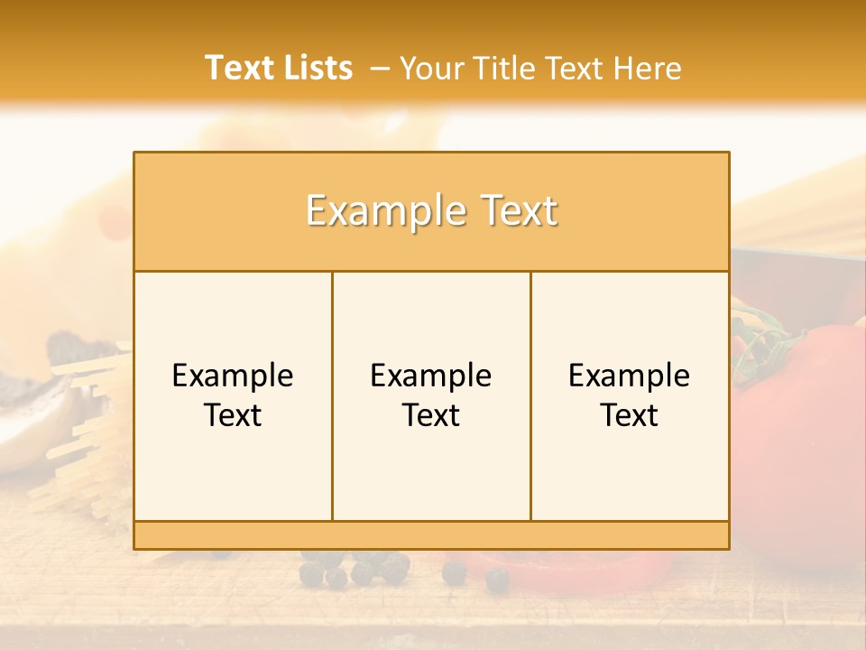 Healthy Sauce Diet PowerPoint Template