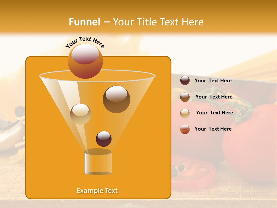 Healthy Sauce Diet PowerPoint Template