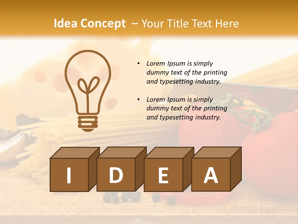 Healthy Sauce Diet PowerPoint Template