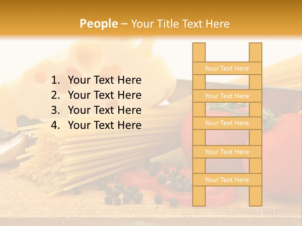 Healthy Sauce Diet PowerPoint Template