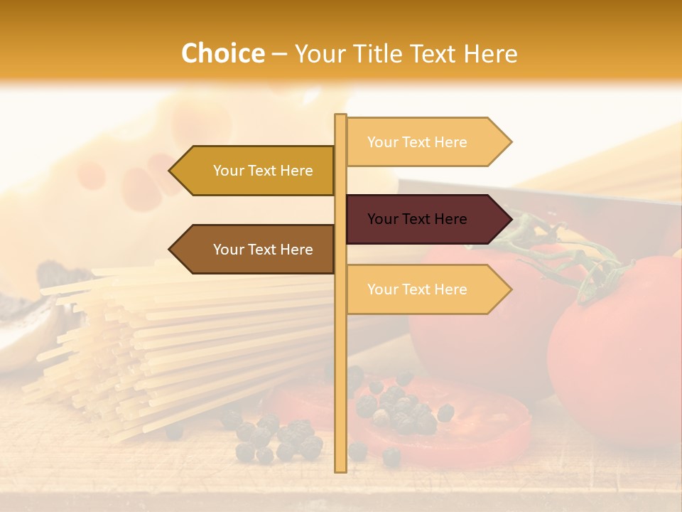 Healthy Sauce Diet PowerPoint Template