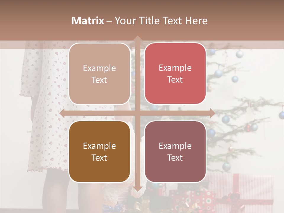 Female Magic Little PowerPoint Template