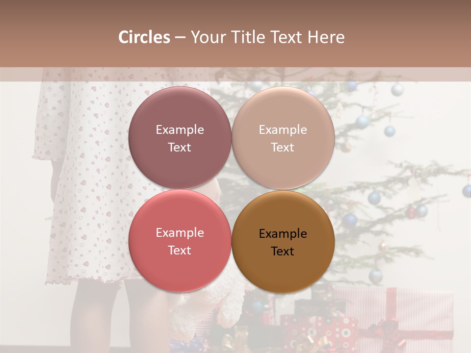 Female Magic Little PowerPoint Template