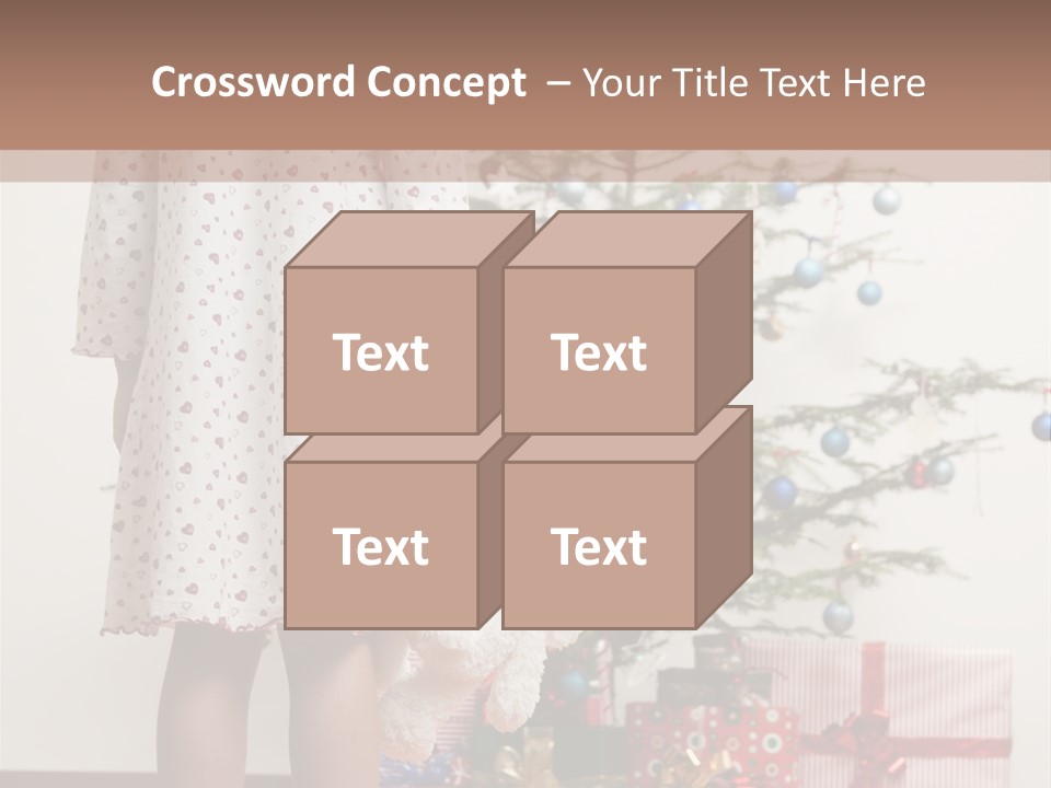 Female Magic Little PowerPoint Template