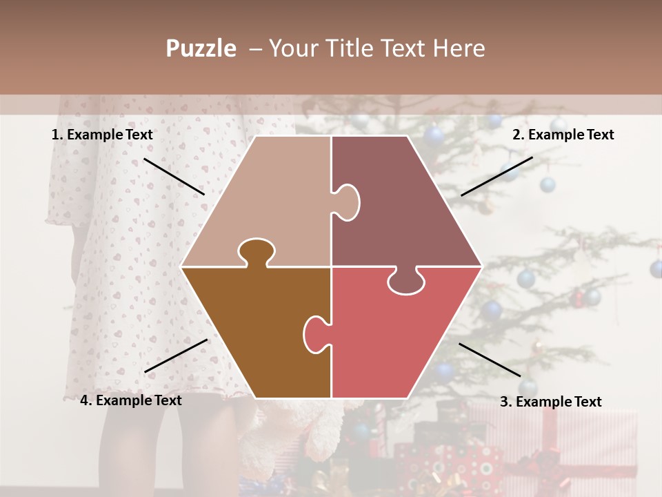 Female Magic Little PowerPoint Template