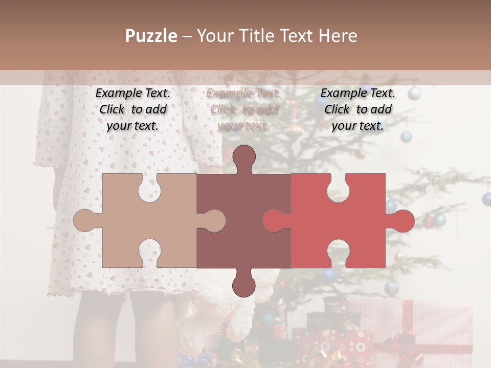 Female Magic Little PowerPoint Template